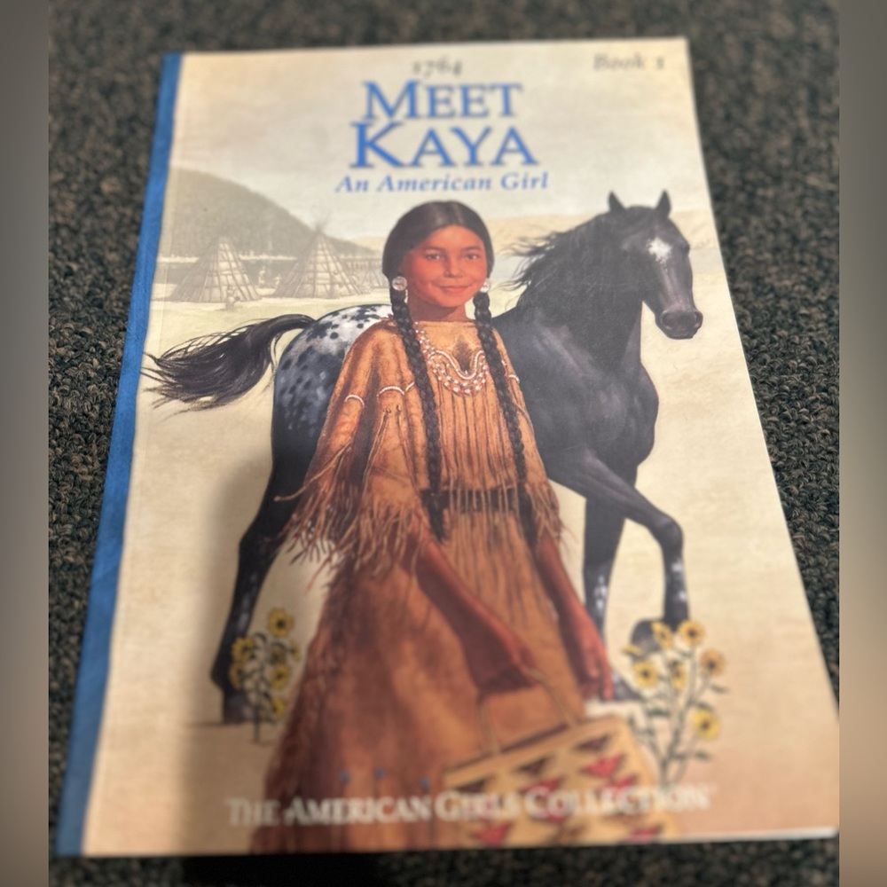 American Girl Meet Kaya Soft-cover Book